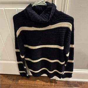 Hem & Thread Navy Knit Sweater